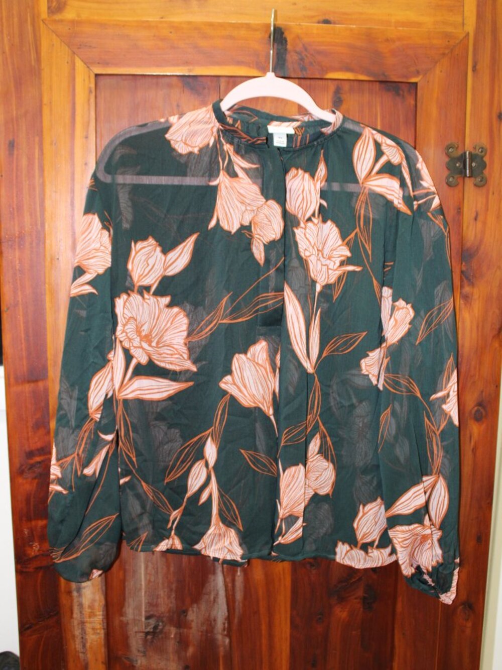 A New Day Floral Top